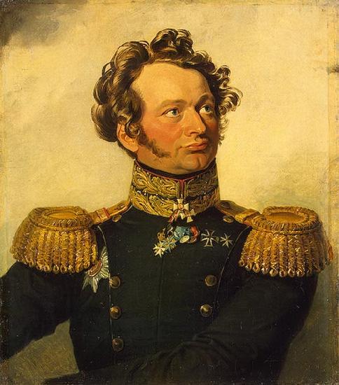 George Dawe Portrait of Karl Bistrom oil painting image